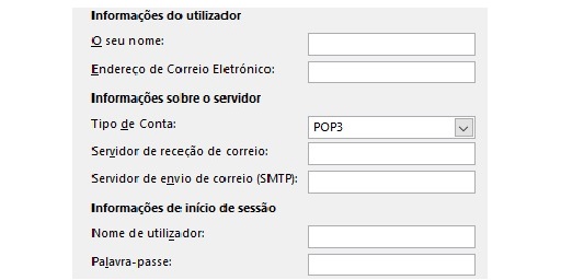 Como configurar uma conta de correio eletrónico (e-mail) (guia rápido)